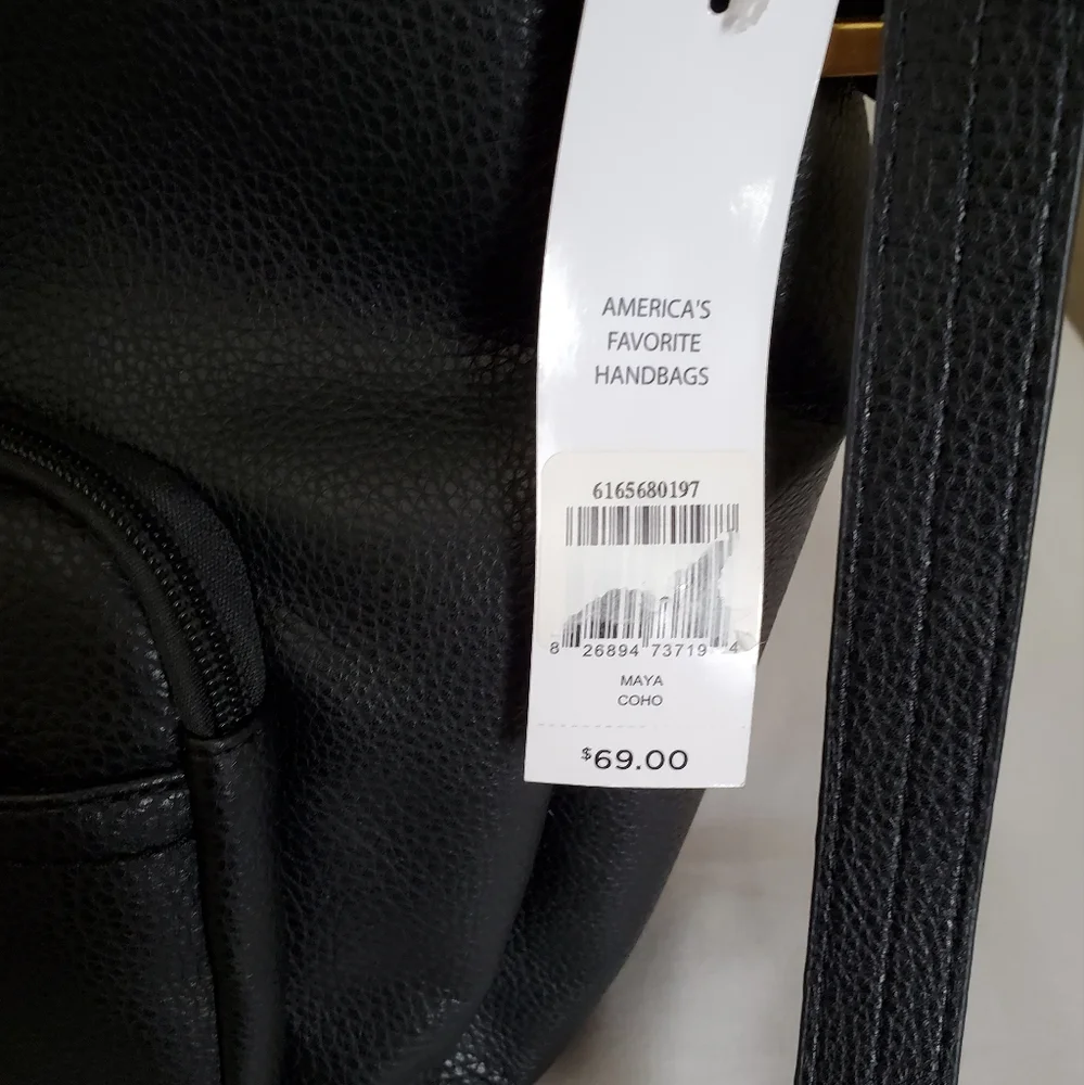 Rossetti Maya Convertible Coho bag . Black